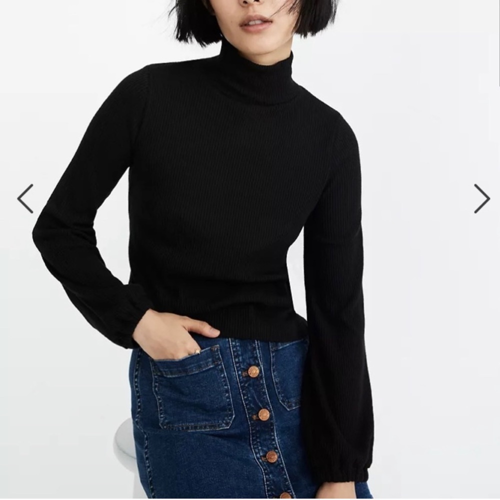 Madewell ribbed turtle neck